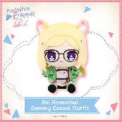 hololive friends with u Aki Rosenthal Gaming Casual Outfit