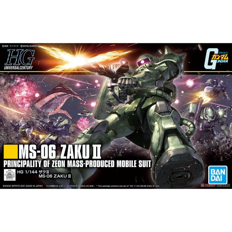 HG 1/144 MS-06 ZAKU II