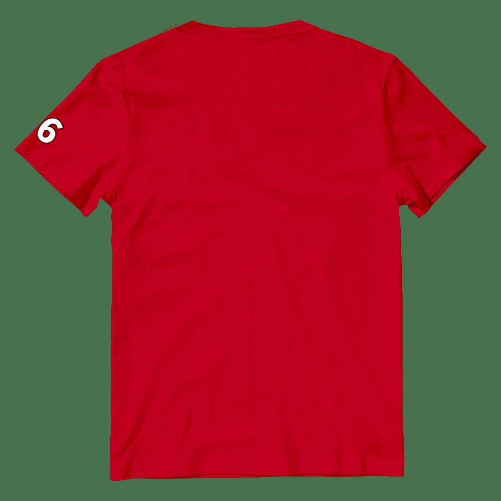 Dextreme T-shirt  DOP-1590  One Piece Film Red ลาย Luffy Straw HAT  มีสีแดงและสีดำ