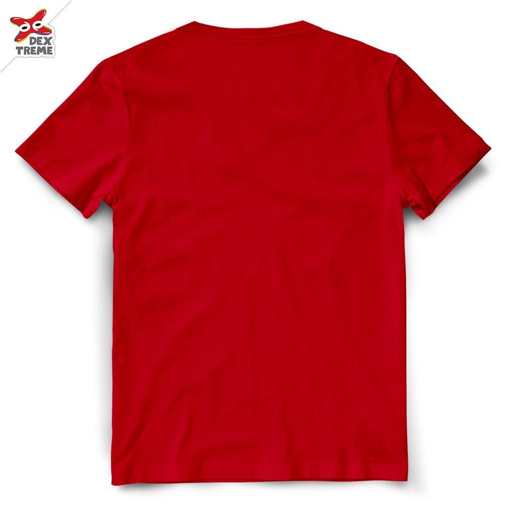 Dextreme T-shirt  DOP-1622  One Piece Film Red มีสีแดงและสีดำ
