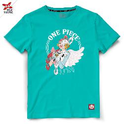 Dextreme เสื้อยืด วันพีช T-shirt  DOP-1623 One Piece Film Red ลาย UTA มีสีฟ้าและสีชมพู