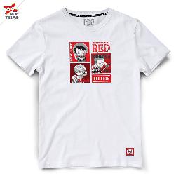 Dextreme เสื้อยืด วันพีช ลิขสิทธิ์ ของ แท้  T-shirt DOP-1617 One Piece OP มีสีขาวและสีดำ