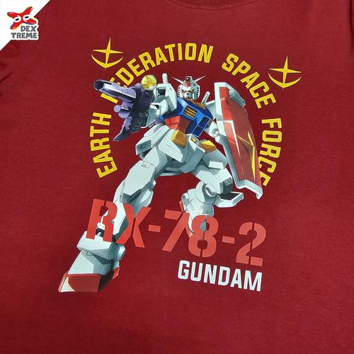 Dextreme เสื้อยืดเด็กกันดั้ม (GDRX-012-1)  ลาย Gundam RX78-2