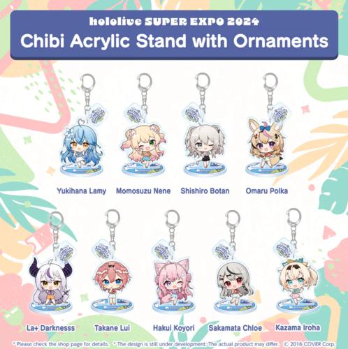 hololive - SUPER EXPO 2024 Chibi Acrylic Stand with Ornaments