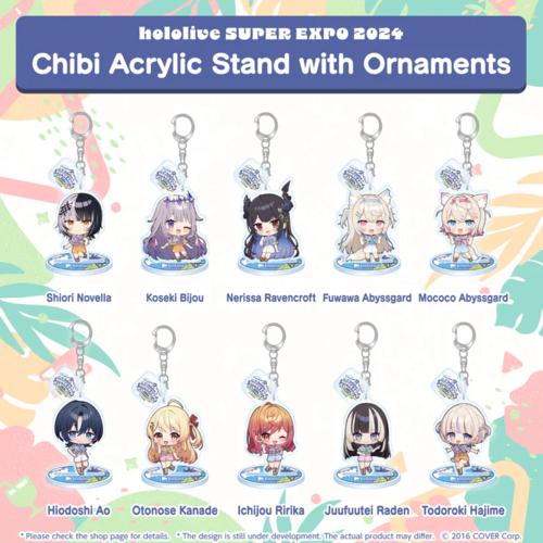 hololive - SUPER EXPO 2024 Chibi Acrylic Stand with Ornaments