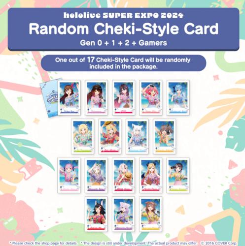 hololive - SUPER EXPO 2024 Event Merchandise "Cheki-Style Card