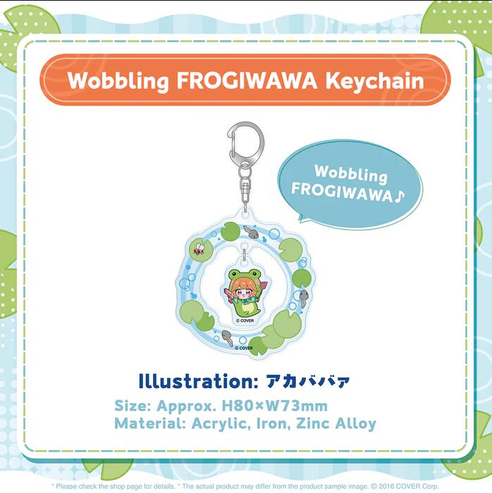 hololive - Takanashi Kiara FROGIWAWA Beginners "Wobbling FROGIWAWA Keychain"