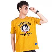เสื้อยืดวันพีซ ลาย Sd Luffy สีเหลือง