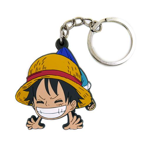 Luffy Tsumamare Key Holder (Childhood Ver.)