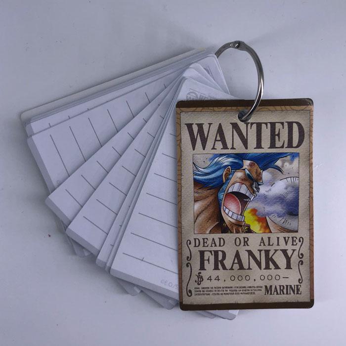 Dextreme สมุด Memo Wanted Franky