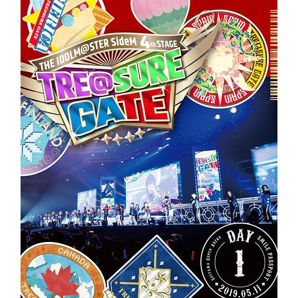 THE IDOLM@STER SideM 4th Stage - TRE@SURE GATE - Live Blu-ray [Smile Passport] [Day 1 / Regular Edition]