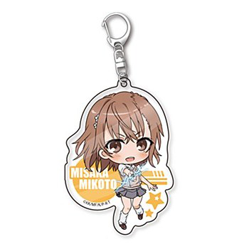 Toaru Kagaku no Railgun T Acrylic Key Chain
