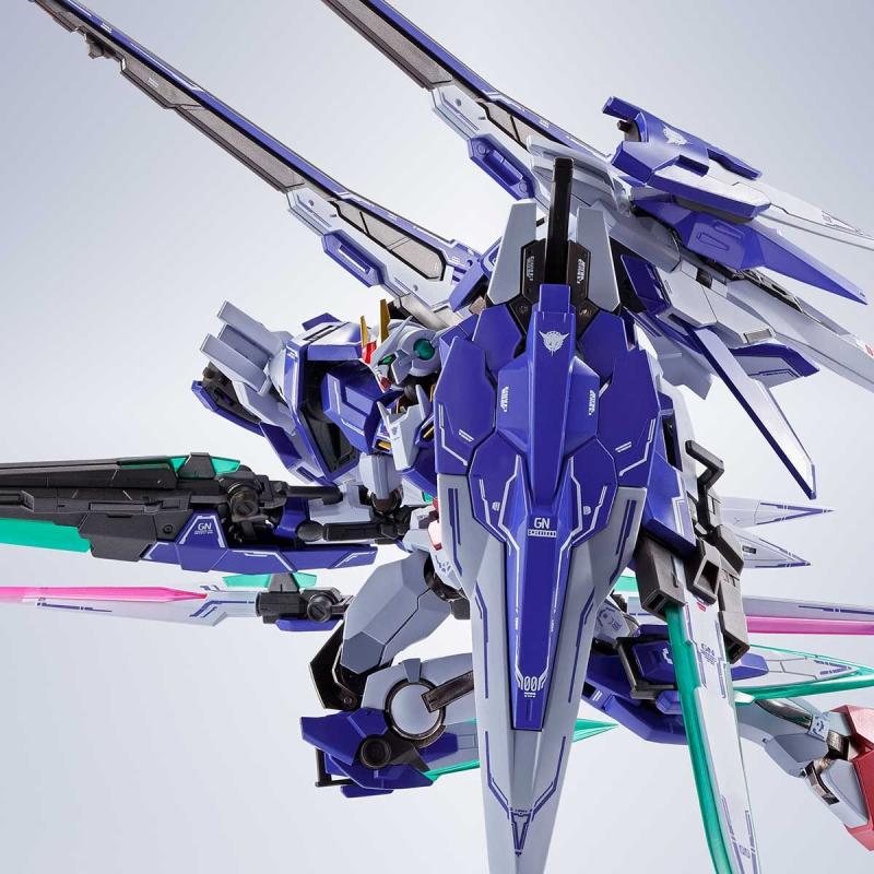 METAL Robot Spirit SIDE MS 00 XN Raiser+Seven Sword+GN Sword II Blaster Set