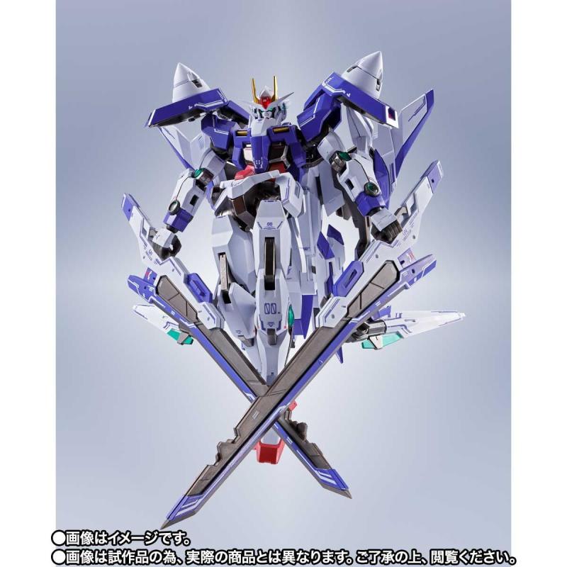 METAL Robot Spirit SIDE MS 00 XN Raiser+Seven Sword+GN Sword II Blaster Set