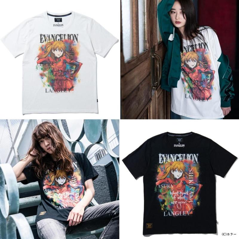 [P-bandai] Evangelion x glamb T-shirt : Shikinami, Asuka Langley