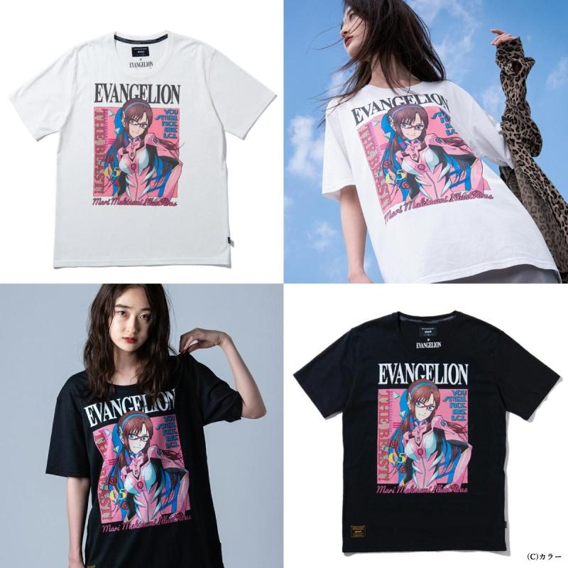 [P-bandai] Evangelion x glamb T-shirt : Makinami Mari Illustrious