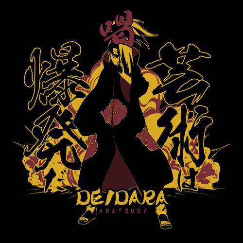 Naruto Shippuden Deidara Art is an explosion T-Shirt