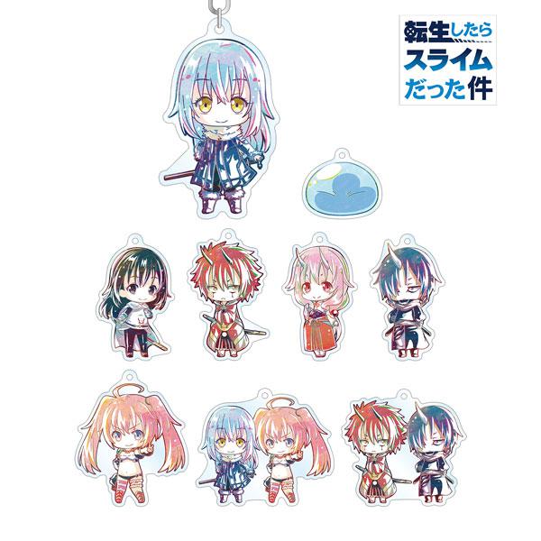 [Box] That Time I Got Reincarnated as a Slime Trading Deformed Ani-Art Acrylic Keychain 9Pack BOX