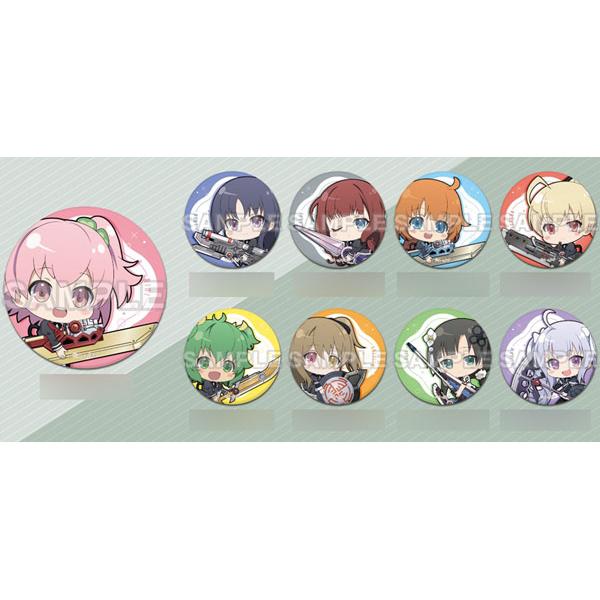 [Box] Assault Lily BOUQUET Trading Mugyutto Tin Badge Collection 9Pack BOX