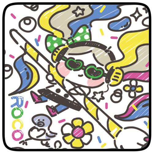 The Idolm@ster Million Live! Roco`s Artistic Full Color Hand Towel