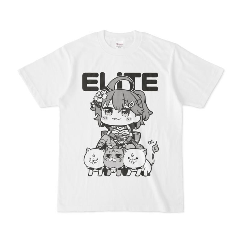 Hololive - [Sakura Miko] Elite Miko wo yoisho suru T-shirt WHITE