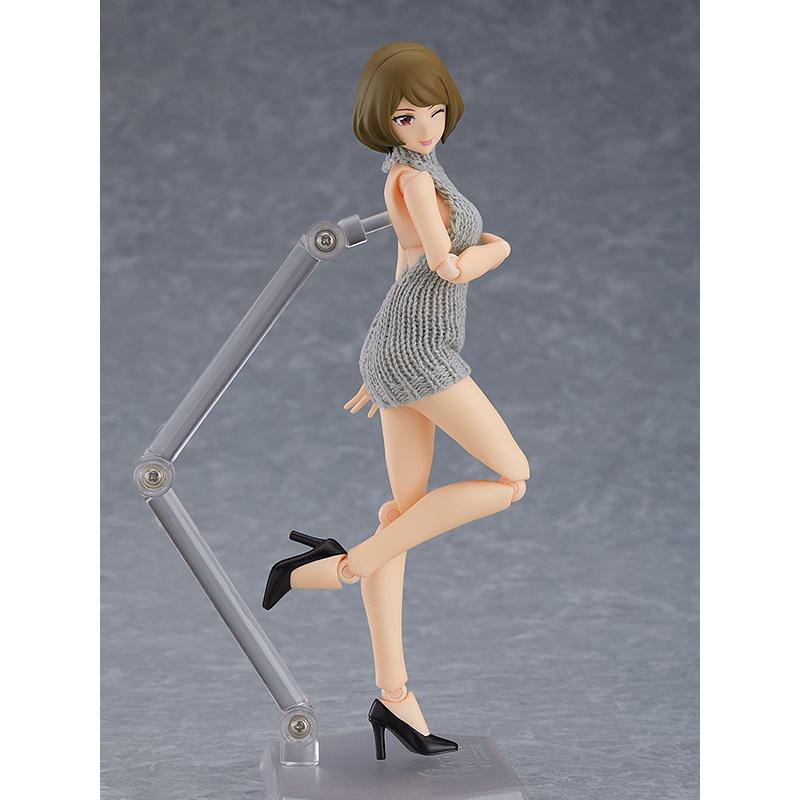 figma Styles figma Female Body (Chiaki) with Backless Sweater Outfit