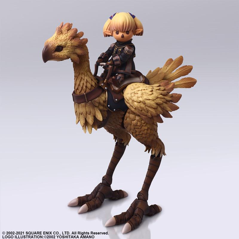 Final Fantasy XI BRING ARTS Shantotto & Chocobo Action Figures