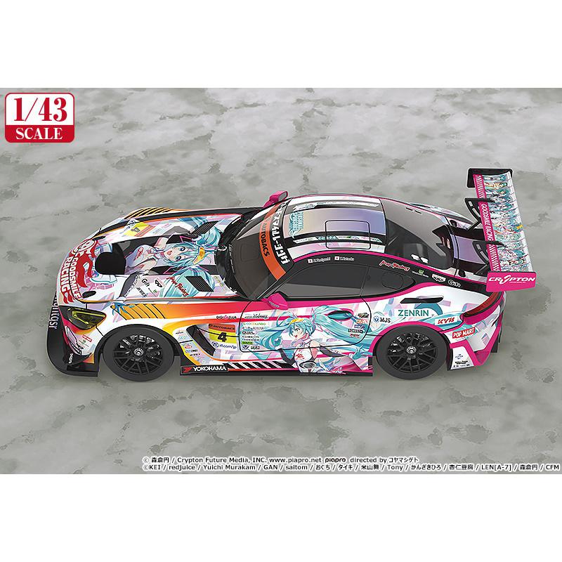Hatsune Miku GT Project 1:43 GOOD SMILE Hatsune Miku AMG 2021 SUPER GT 100th Race Commemorative Ver