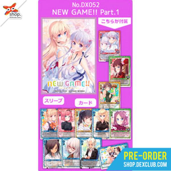 Chara Sleeve Collection Deluxe New Game!! Part.1 No.DX052