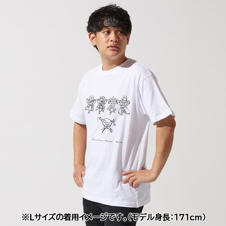 Monster Hunter Rise Line Art T-shirt A funny hunter