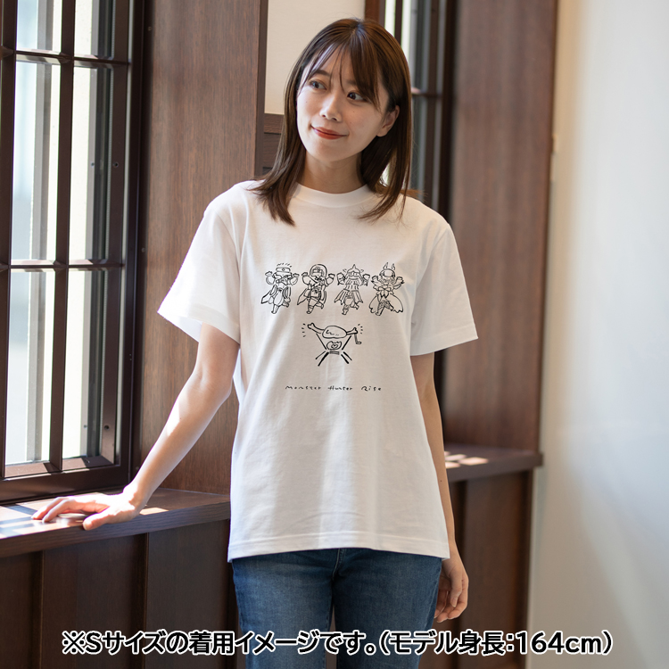 Monster Hunter Rise Line Art T-shirt A funny hunter