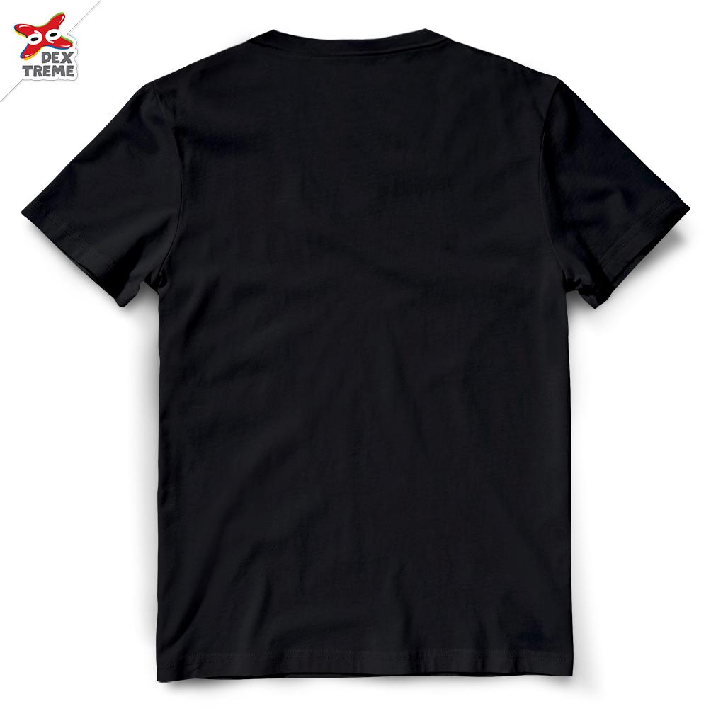 Dextreme T-shirt DOP-1333 วันพีช ลาย Law มีสีขาวและสีดำ