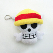 พวงกุญแจกระเป๋าลาย skull