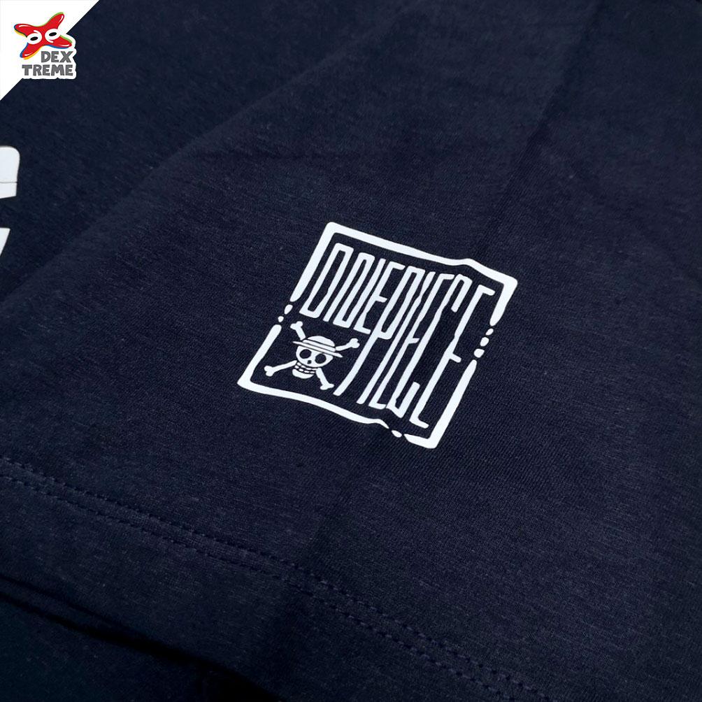 Dextreme T-shirt DOP-1495  One Piece  Men WANO มีสีกรมและสีน้ำเงิน