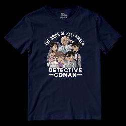 T-shirt  DCN-002  ลาย Conan มีสีกรมและสีดำ