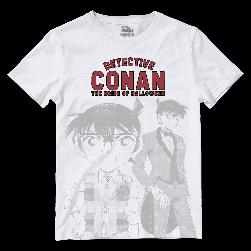 T-shirt  DCN-004 ลาย Conan มีขาวและสีเทา