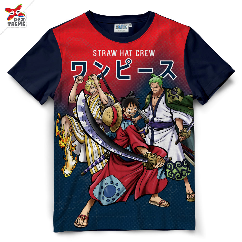 T Shirt Dop 1503 ลาย Onepiece ผ า Sub ลายwano