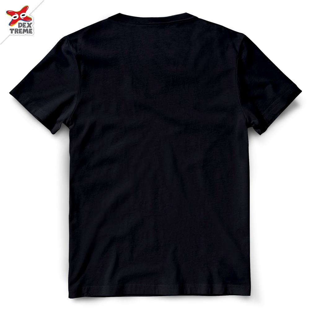 Dextreme T-shirt  DOP-1576  One Piece ลาย Shanks มีสีแดงและสีดำ
