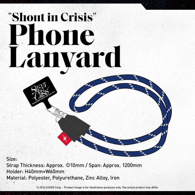 hololive - Hoshimachi Suisei 2nd Solo Live Shout in Crisis Phone Lanyard