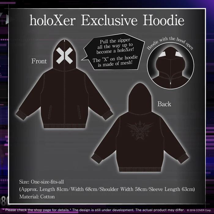 hololive - Secret Society holoX 1st Anniversary Celebration holoXer Exclusive Hoodie