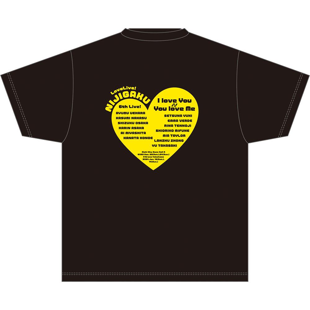 Love Live! Nijigasaki High School Idol Club 6th Live! I love You ⇆ You love Me T-shirt