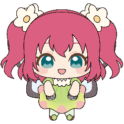 YOHANE THE PARHELION -The Story of the Sound of Heart- On Shoulder Plush Ruby