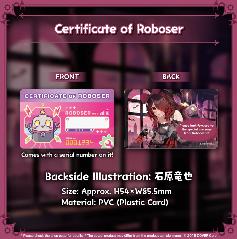 hololive - Robocosan "Certificate of Roboser"