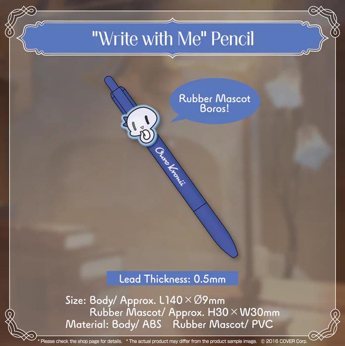 hololive - Ouro Kronii "Write with Me" Pencil"