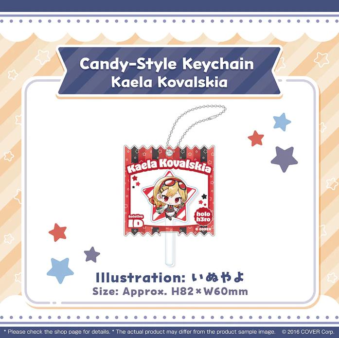 hololive Indonesia 3rd Generation "holoh3ro" 2nd Anniversary Celebration "Candy-Style Keychain"