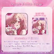 hololive - Ichijou Ririka Birthday Celebration "Square Button Badge"