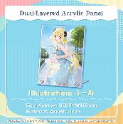 hololive - Tsunomaki Watame Birthday Celebration 2024 "Dual-Layered Acrylic Panel"