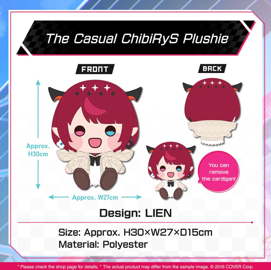 hololive - IRyS 3rd Anniversary Celebration "The Casual ChibiRyS Plushie"