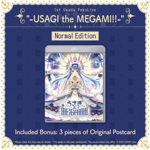 hololive - 1st Usada PekoLive "-USAGI the MEGAMI!!-" Blu-ray - Normal Edition