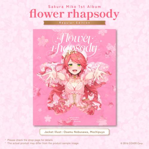 hololive - Sakura Miko 1st Album "flower rhapsody" Regular Edition